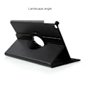 Miniatyrbillede 5 af 5: iPad Air / 9.7\" 2017/2018 - 360° Rotations Etui - Sort Black Sort