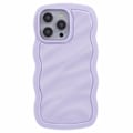 Miniatyrbilde 1 av 5: iPhone 14 Pro Max Mobilskall Bølgete Tekstur Lilla