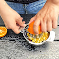 Miniatyrbillede 3 af 5: Citruspresser 300ml, 201 Rustfrit Stål Manuel Citruspresser, Tåler Opvaskemaskine, Roterende Citronpresser, Let At Rengøre Presser Til Presning Af Citroner, Appelsiner,