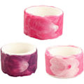 Miniatyrbilde 1 av 5: 3 stk. Washi-tape med blomsterblader Dekorativ klistremerke Barnas Washi-blader for Washi-blader Rose Dekorativ av blomster Søte Washi-tape klistremerkepa...