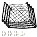 Miniatyrbillede 3 af 4: Universal Bagagenet Bil Bagagerum Elastisk Net Stor Organizer Justerbar Opbevaring Nylon Net Vægklistermærke Ekstra Pose Taske