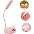 Miniatyrbilde 4 av 5: Kattunge Bordlampe Kattebordlampe Skrivebordslampe for Jenter Sengelampe for Jenter Skrivebordslampe Øyepleie LED-lampe