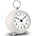 Miniatyrbild 1 av 5: Tyst väckarklocka - Tickfria sängklockor, batteridrivna bordsklockor för sovrummet, enkel design
