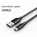 Miniatyrbillede 2 af 5: UGREEN 3m Mini-USB Kabel Sort