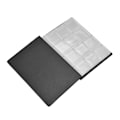Miniatyrbild 4 av 5: Myntsamlingsbok 120 PVC-fickor PU-omslag Transparent design Mjukt Mycket hållbart Genomskinligt textur Myntalbum