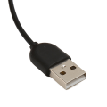 Miniatyrbilde 3 av 8: Lader erstatning for Xiaomi Mi Band 5 6 7 NFC Smartwatch USB magnetisk ladekabel for Amazfit Band 5 3.3ft svart