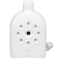 Miniatyrbillede 3 af 8: Videobabyalarm med kamera 2,4 tommer 2-vejs stemmeintercom infrarød nattesyn WiFi babyovervågningsenhed 100‑240V EU-stik
