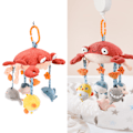 Miniatyrbild 1 av 5: Baby Sängmobil Baby Säng Rassel Hängande Plysch Krabba Klocka Leksaker S