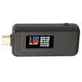 Miniatyrbillede 6 af 8: USB-tester Realtidsdetektering IPS HD-skærm Høj nøjagtighed Strømafbrydelse Lagring USB-spændingsmåler