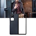 Miniatyrbild 1 av 8: Mobilt telefonfodral i läder för Samsung Galaxy Z Fold 2 skyddande fodral AntiFall-fodral (blå)