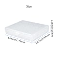 Miniatyrbild 4 av 5: Bobbin Organizer Plastfodral, Transparent 25 Fack Tomma Spolar Rullar Box, Syhantverk Plastfodral Förvaringslåda för Symaskin (1 st låda)