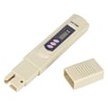 Miniatyrbilde 4 av 5: Digital LCD vannkvalitetstestingpenn renhetsfilter TDS-måler tester 0-9999 PPM Temp grå