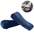 Miniatyrbillede 1 af 5: 1 par Memory Foam Arm Rest Kontorstol Armlæns Puder og Forhøjet Skrå Armlæn - Universal Pudebetræk til Armlæn og Albuelindring