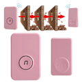Miniatyrbild 6 av 8: Trådlösa dörrklockor, utsökt design för hemsäkerhet, anti-interferens teknologi, lång räckvidd, justerbar volym