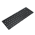 Miniatyrbilde 3 av 5: K43S erstatnings tastatur 85 taster holdbar ABS aluminiumlegering holdbar erstatningstastatur for K43S A43S K43SA A43SA K43SJ