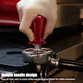 Miniatyrbild 5 av 8: Innovativ Espresso Tamper för Kaffeälskare, Manuell Kaffebönpress med Fjäderassisterad Funktion, Rostfritt Stålkonstruktion för Säkerhet,