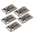 Miniatyrbillede 2 af 5: 5 stk. 2A 5V Lipo Batteri Modul Strømforsyning Mini Opladningstavle Boost Beskyttelse