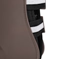 Miniatyrbild 3 av 8: 1Set PU Hästbensskydd Bensskydd Förtjockade Leggings med Mjukt Foder Utrustningbrun L
