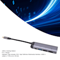 Pikkukuva 7 / 8: 6-in-1 USB-C-keskitin VGA USB3.1 USB2.0 TYPE-C2.0 PD100 -telakka kannettavalle tietokoneelle