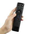 Pikkukuva 1 / 6: Langaton kaukosäädin 2.4G USB-vastaanottimella, ääni syöttö älytelevisiolle Android TV Box HTPC PC Projektori Musta