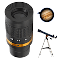 Miniatyrbillede 1 af 8: Astronomisk Teleskop 7-21mm Kontinuerlig Zoom Okular Observation 1,25 Tommer/31,7 MM Sort