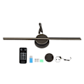 Miniatyrbilde 2 av 8: 3D Hologram Vifte 224LED 400x400mm WiFi Fjernkontroll 3D Hologram Projektor Reklame Display 100‑240V EU Plugg
