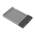 Miniatyrbilde 4 av 5: 2,5in Harddisk-kabinett Transparent skall Forsterket design LED-indikator Svart USB3.0 SSD-kabinett for datamaskin