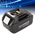 Miniatyrbild 1 av 8: 18V litiumbatteri flamskyddsmedel 4000mah 65W litiumjonbatteri med typ C-gränssnitt för BCF201 BCF201Z BCL180