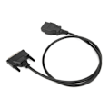Miniatyrbilde 2 av 5: Diagnostisk OBD2 hann til DB25 hann kabeladapter 16Pin 102cm/40in erstatning for SBB V33 nøkkelprogrammering