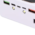 Pikkukuva 3 / 8: L16 DIY Power Bank 18650 Akku Kotelo Nopea Lataus 22.5W ja 15W Langaton Lataus Power Bank 2 USB Lähtöporttia LCD Näyttö Valkoinen