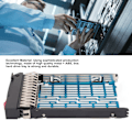 Miniatyrbillede 7 af 8: Harddiskbakke God stabilitet 2.5in SAS SATA HDD-bakke Caddy Harddiskadapterbeslag til HP DL360 DL380 DL385 DL580