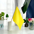 Miniatyrbild 4 av 5: 20 st flaggvimplar flaggvimplar handhållna små flaggor mini triangel flaggfestdekor för karnevaler, inomhus- och utomhusevenemang - 14 x 21 cm