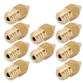Miniatyrbilde 3 av 5: 10 stk 3D-skriver Mk8 messingdyse ekstruderdyse 1,75/0,2 mm filament skriver ekstruderdyse