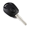 Miniatyrbillede 2 af 5: Bilnøgle fjernbetjening skal passer til SSANGYONG til Actyon til Kyron til Rexton etui cover nøgle 2 knapper