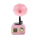 Pikkukuva 2 / 5: Kannettava gramofoni Vintage Retro Bluetooth-kaiutin Kaiutinlaatikko Varusteet Lisävarusteet