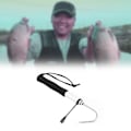 Miniatyrbild 6 av 8: Avancerad fiskeutrustning, bärbart snöre håller din utrustning nära, justerbart skaft i aluminiumlegering för exakt manövrering