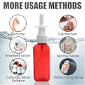 Miniatyrbilde 5 av 5: 6 stk 50 ml fargesprayflaske i plast, liten kosmetisk plast