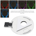 Miniatyrbilde 7 av 8: Digital RGB LED-base for PS5 vertikal stativ - 4 fargemoduser - Robust og slank RGB LED-konsollstativ for PS5