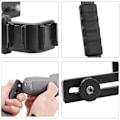 Miniatyrbilde 7 av 8: L-formet håndholdt stabilisatorbrakett med kald skoinngang for DJI OM 4/Osmo Mobile 2 3