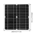 Miniatyrbild 6 av 8: Flexibla Monokristallina Solpaneler För Utomhusaktiviteter, Ip65 Vattentät Solladdare Med Portabelt Vikbart Solcellskit, 40W 18V Hög Effektivitet
