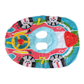 Miniatyrbild 7 av 8: Unik Flygplansdesign Babybadring, Justerbart Solskydd Uppblåsbar Poolleksak för Sommarlekar, Portabel Hopfällbar Badring för Småbarn