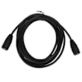 Miniatyrbillede 4 af 5: DIN 5-bens hun til DIN 5-bens hun adapter 9,8ft PVC fleksibel plug and play adapter forlængerkabel til AV-udstyr