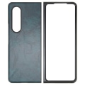 Miniatyrbilde 1 av 5: Forretningsmessig skinntelefondeksel for Galaxy Z Fold 3 Støvtett sammenleggbar skjermtelefondeksel