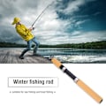 Miniatyrbilde 8 av 8: Isfiske Stang Glassfiber Retractable Mini Fiske Stang Utstyr
