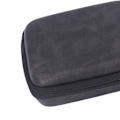 Miniatyrbillede 5 af 8: Guitar Pick Bag Set Celluloid Picks Opbevaringspose Holder Etui PU Læder til Instrument Tilbehør Sort