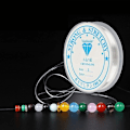 Miniatyrbild 2 av 5: Klar Elastisk Armbandslina För DIY Smyckestillverkning, Högkvalitativ Elastisk Plastgummi, Robust & Stretchig Tråd, Transparent 1mm Elastisk För