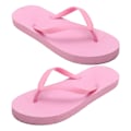 Miniatyrbild 8 av 8: Dam Strand Halkfria Flip-flops Tecknat Mönster Bekväma Fotvalvsstöd Flip-flops Andningsbara Platt Tåsandaler Rosa M