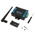 Miniatyrbilde 1 av 5: RS232 RS485 Seriell til Ethernet Adapter Profesjonell Transparent Overføring Seriell til WiFi Ethernet Trådløs Konverter