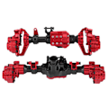 Miniatyrbild 3 av 8: Högkvalitativt Axelhusset, Metallportalaxlar för Miljövänlig Hållbar RC Crawler Biltillbehör, Extrem Terrängkapacitet 1/10 Skala