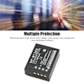 Miniatyrbillede 8 af 8: Kamera Lithium-ion batteri 1500mAh erstatning for Fujifilm XS10 XT3 XT30 XT20 XT10 XT2 XA7 XE4 XA5 XT200 100 X100V X100F